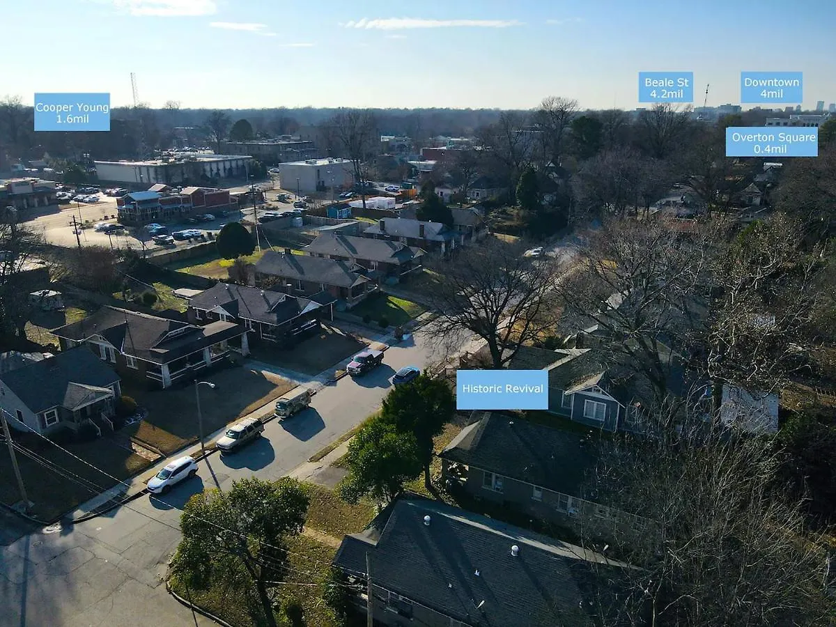 Holiday home Historic Revival King Bed Midtown Memphis 70 Fast Wifi Free Parking Yes Pets Villa